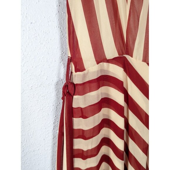 Vintage NOS ASDS Womens Maxi Dress International Y2K Bohemian Old Hollywood XL - Picture 3 of 5